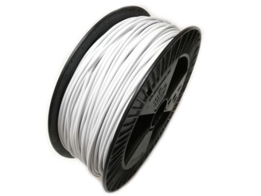 Plastique fil a souder PVC-U rigide 4mm Ronde Blanc 2 kg Bobine